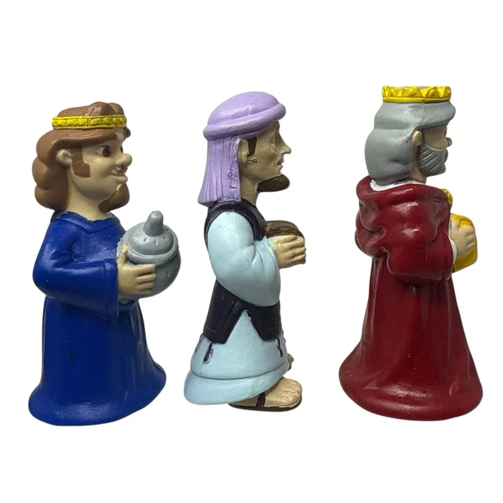 Tales of Glory Replacement THREE Wiseman Manger Bible Toys Nativity